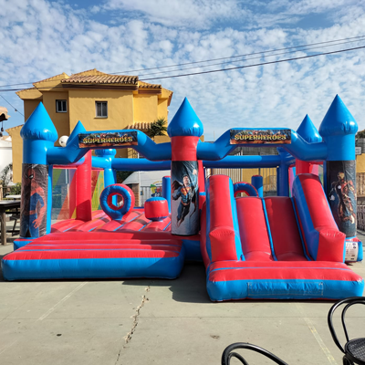 Alquiler de castillos hinchables para fiesta de cumpleaños