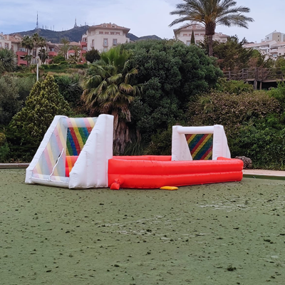 Futbolín hinchable en malaga